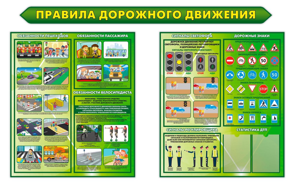 Уголок безопасности дорожного движения