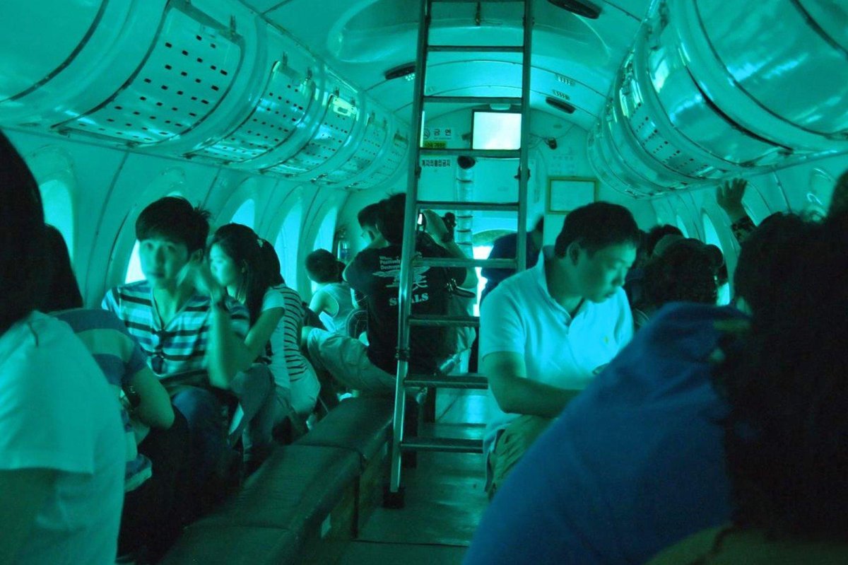 Экскурсия на подводной лодке