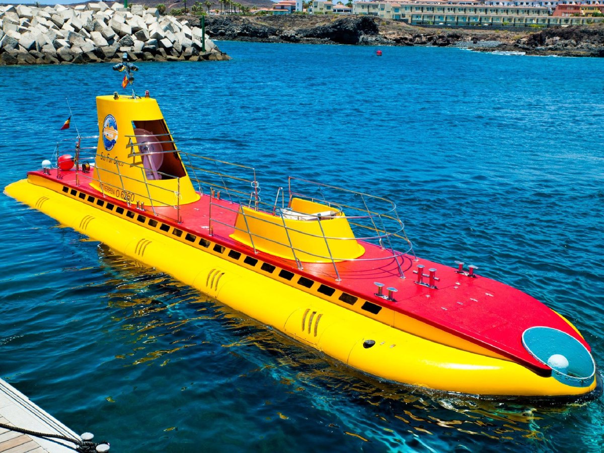 Подводная лодка на Тенерифе
