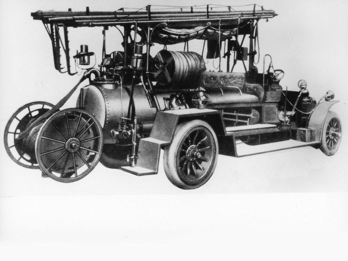 Паровая пожарная машина 1841