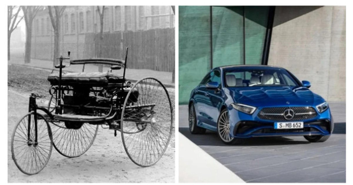 Benz Patent-Motorwagen 1885 год