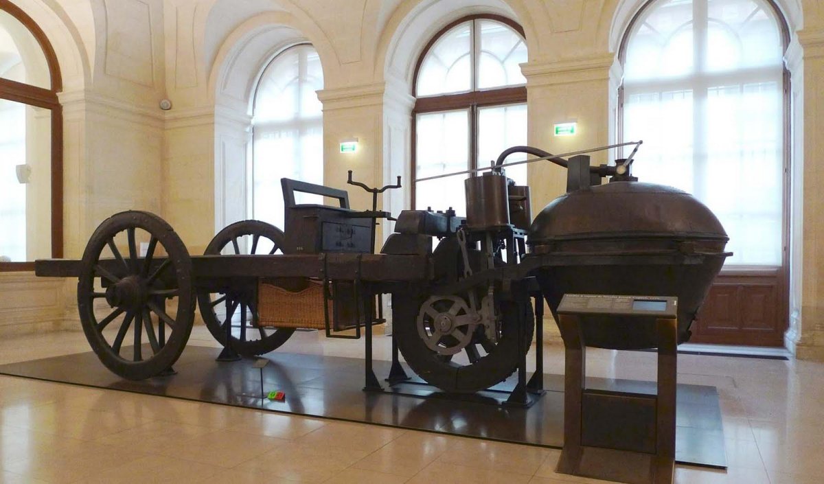 Паровой автомобиль Фербиста 1672