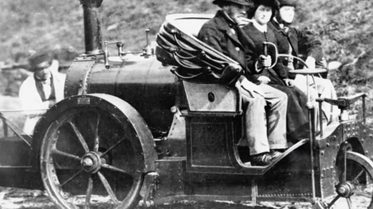 Паровой автомобиль 1860