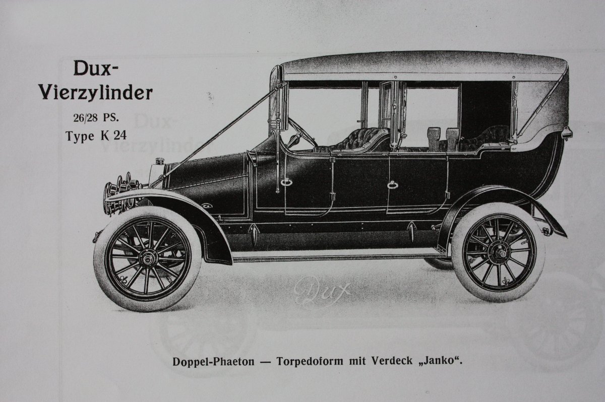 Дукс Фаэтон 1904 год