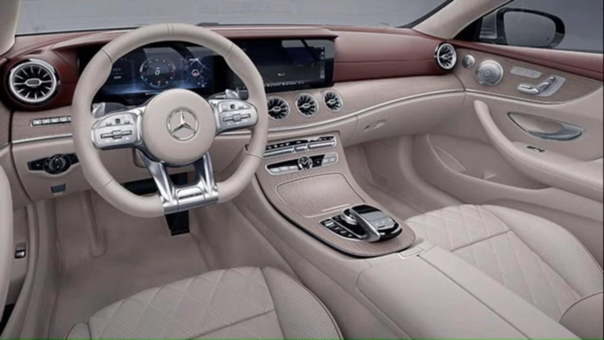 Е купе Мерседес 2021 салон