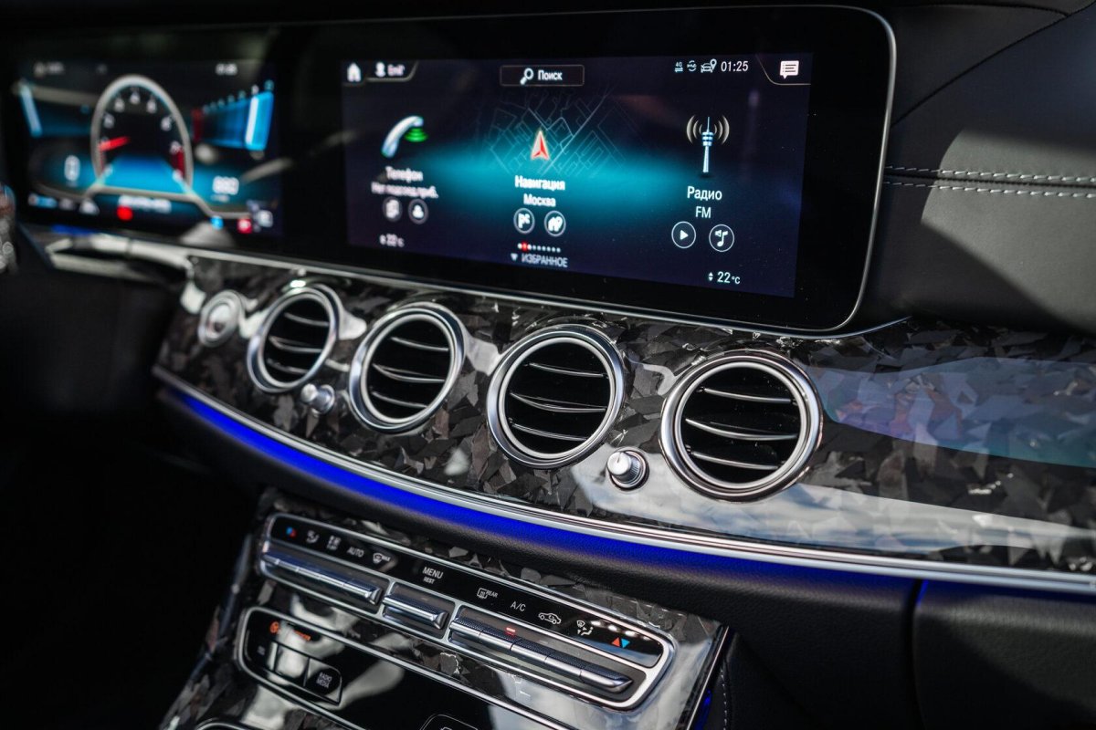 Детали в салоне мерса 213