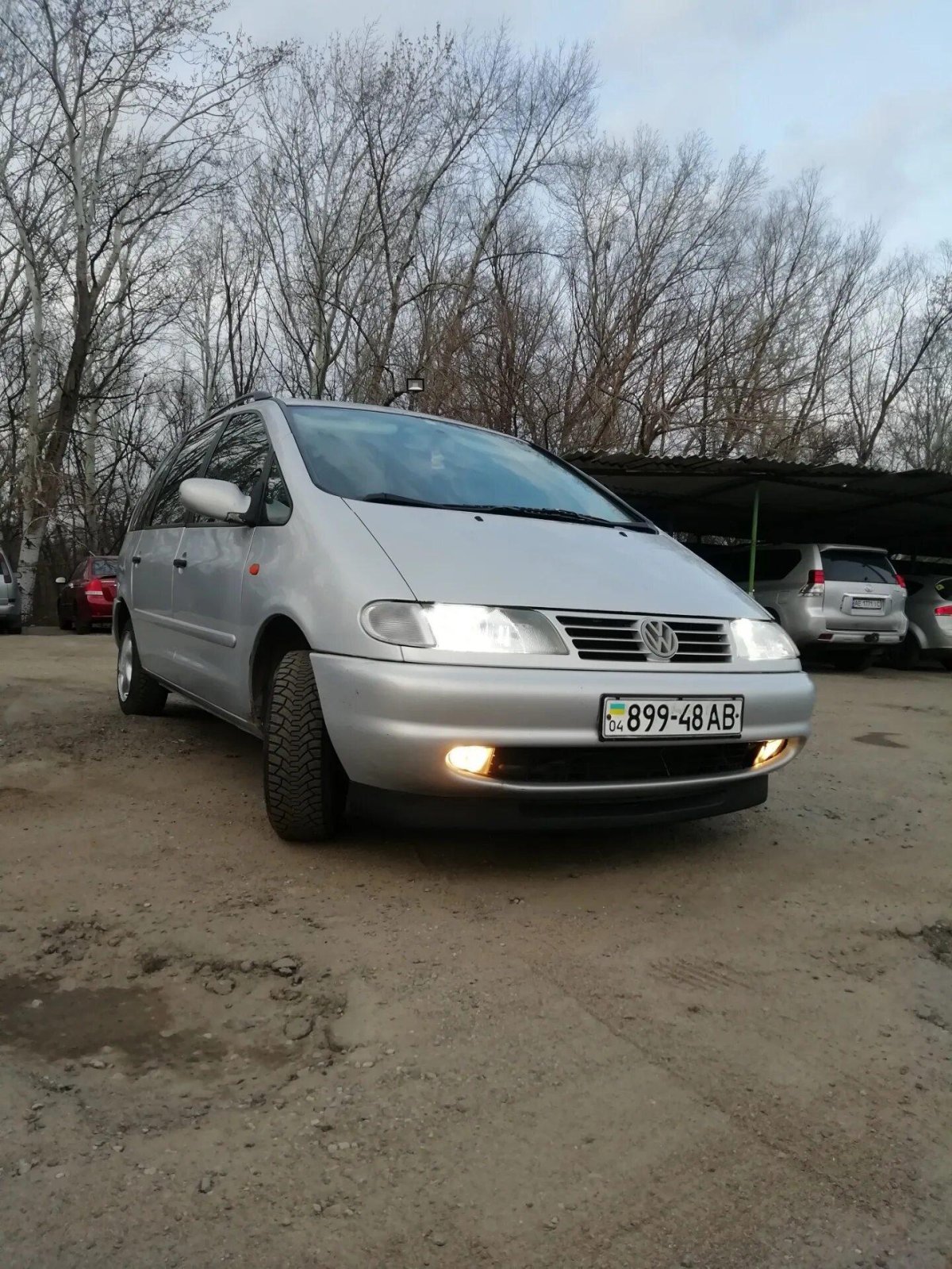 Юбка бампера Sharan