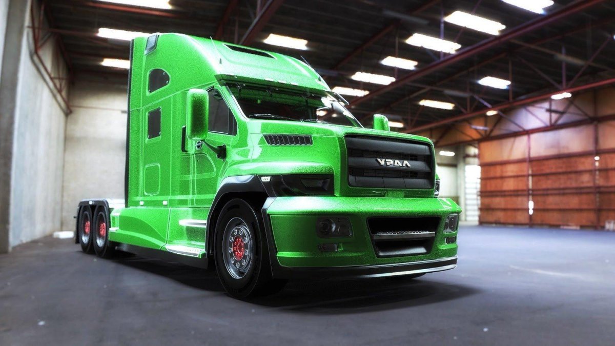 Седельный магистральный тягач Урал