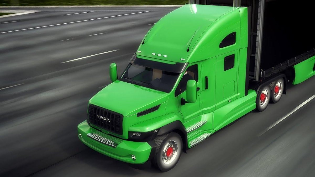 Седельный магистральный тягач Урал