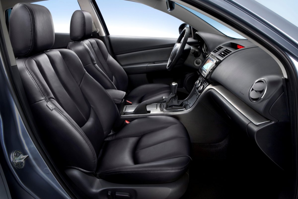 Кожаный салон Mazda 6 GH