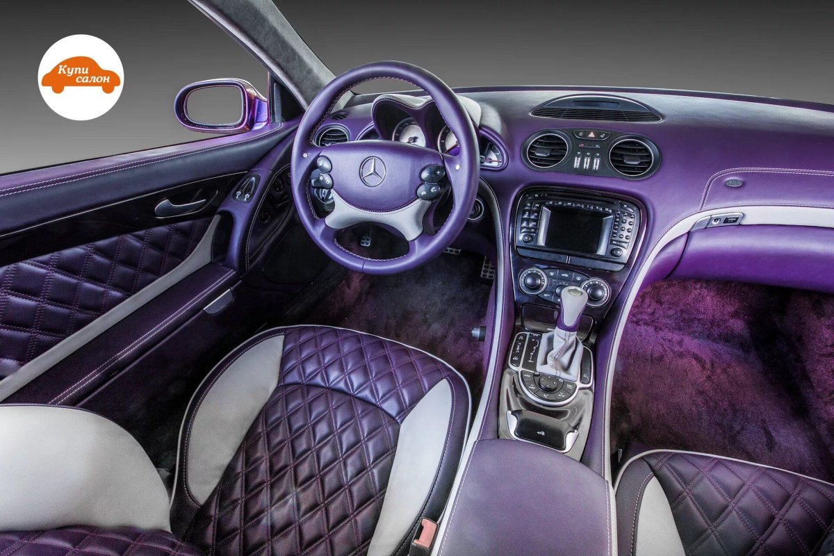 Салон Бентли алькантара