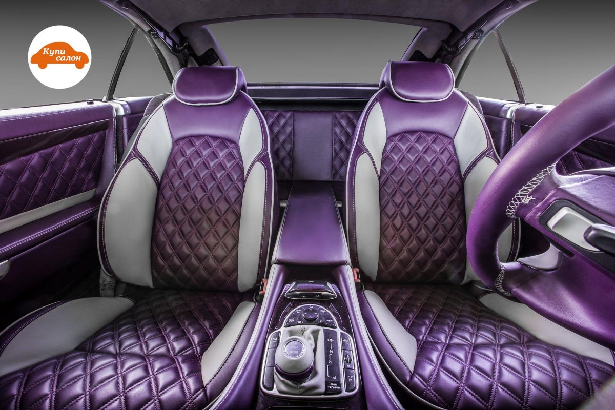 Мерседес Майбах фиолетовый