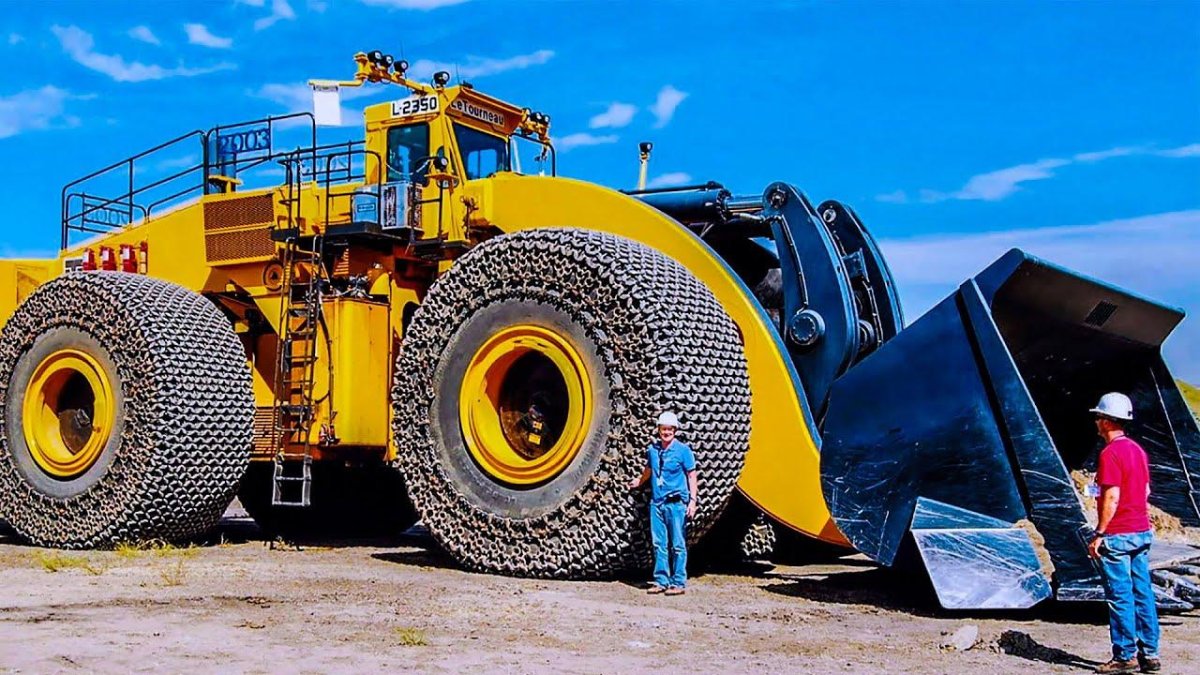 Фронтальный погрузчик Letourneau l 2350