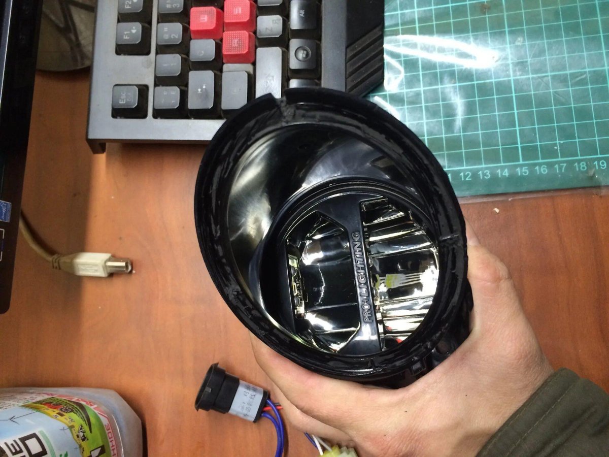 Противотуманки led VW Passat b6