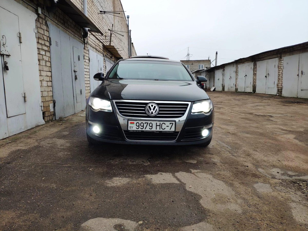 VW Passat b6 лампа led