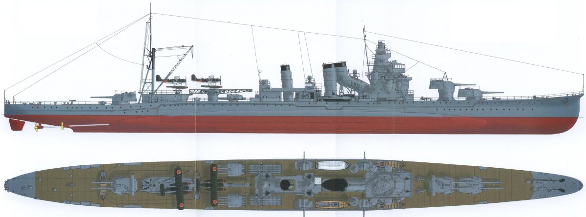 Японский крейсер Фурутака