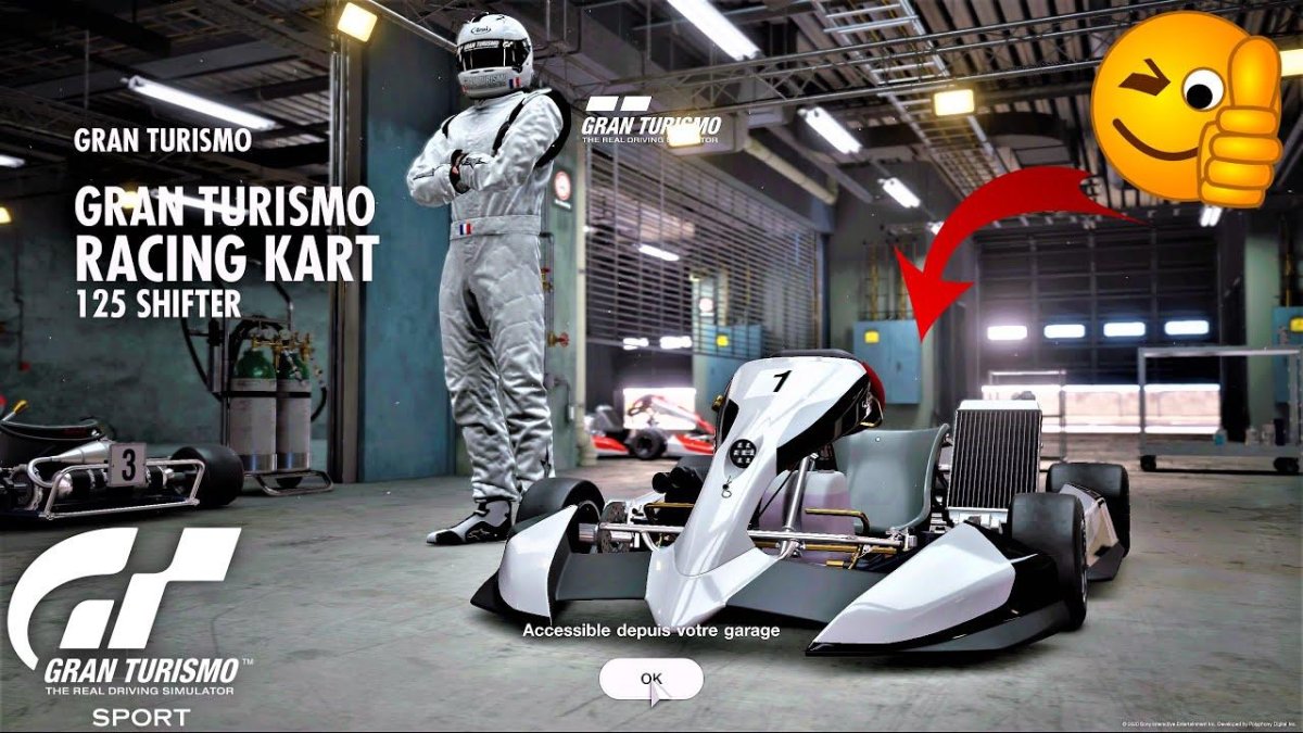 Gran Turismo Racing Kart 125 Shifter