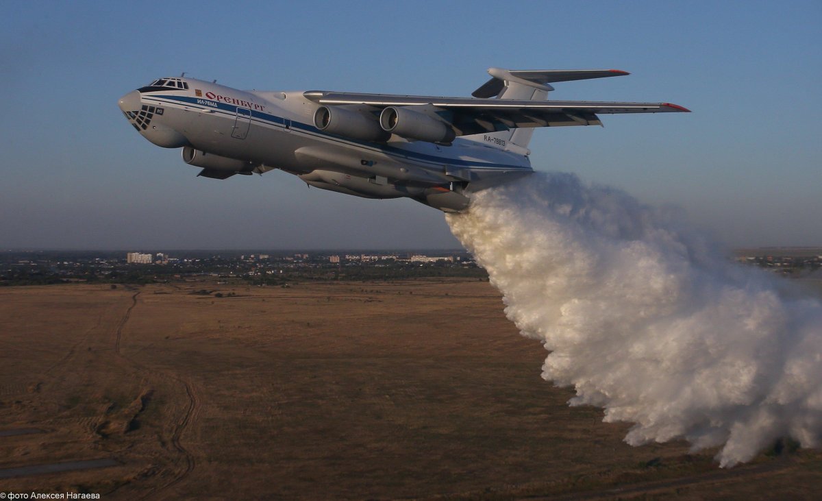 Ил 76 пожарный