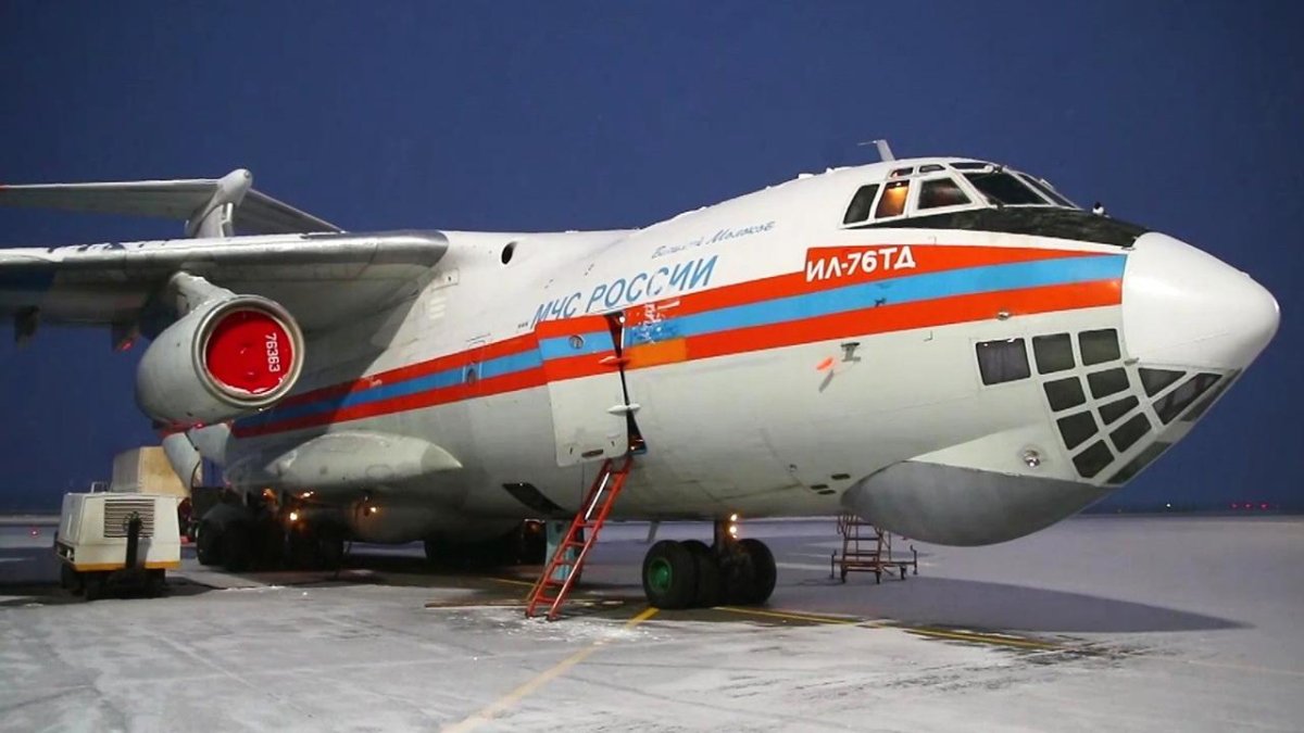 Авиации МЧС ил 76