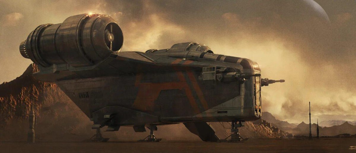 Мандалорец корабль Star Wars