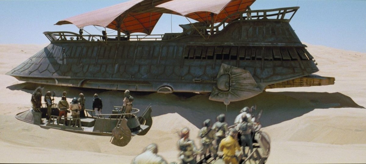 Звёздные войны баржа Джаббы