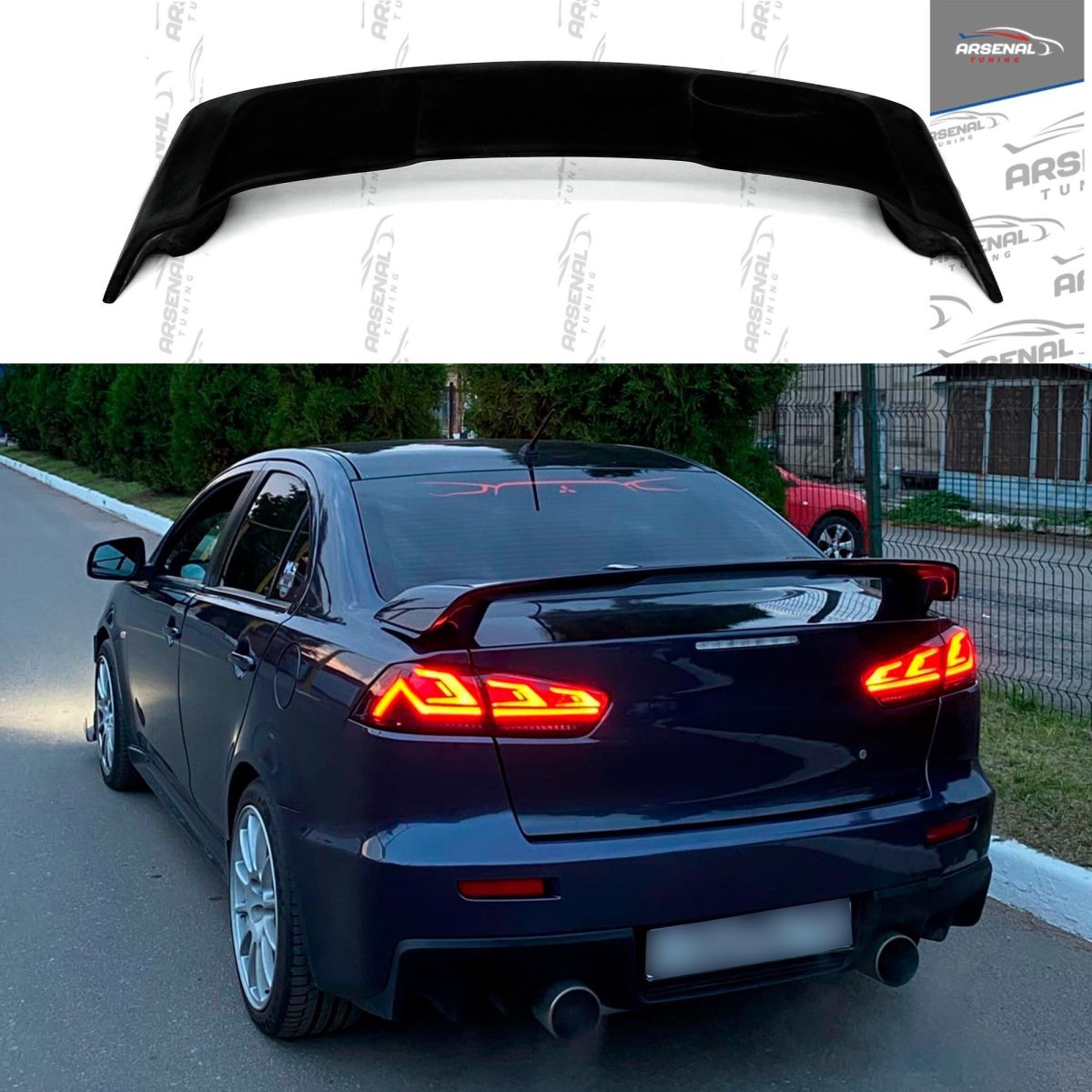 Два спойлера Лансер 10