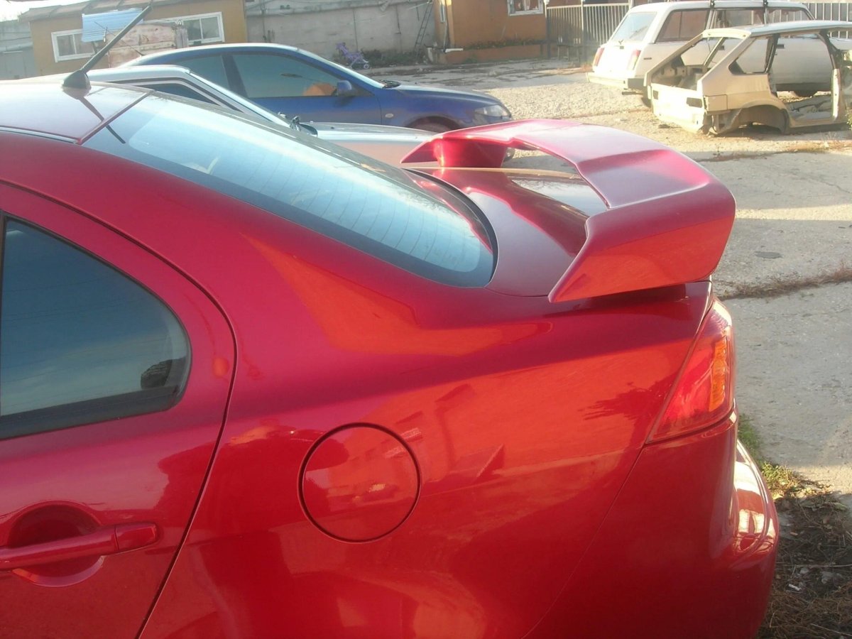 Mitsubishi Lancer 10 спойлер