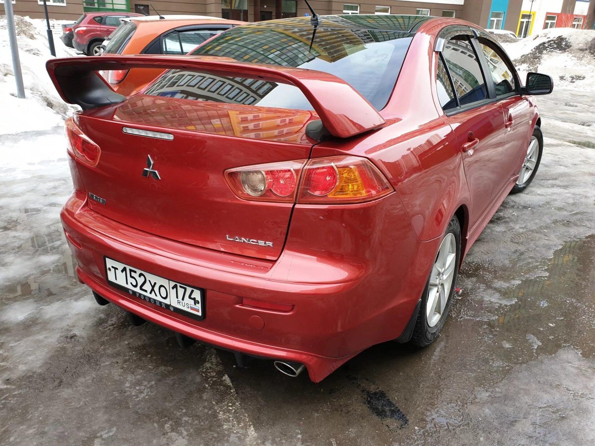 Lancer 10 спойлер EVO