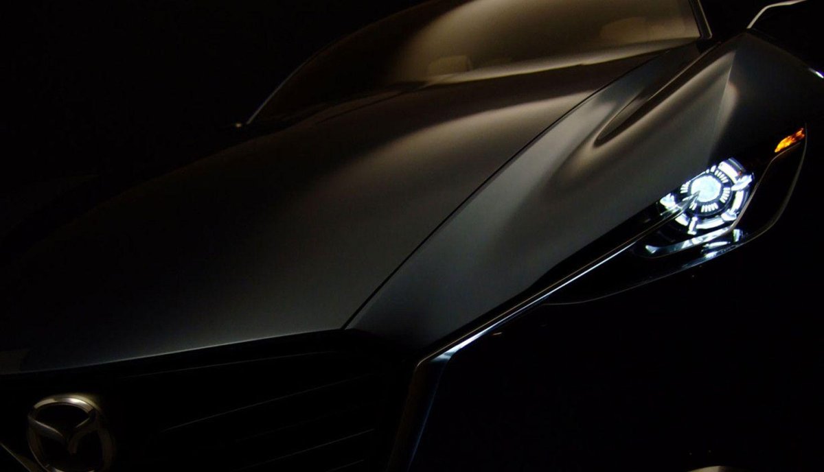 Мазда 6 в темноте