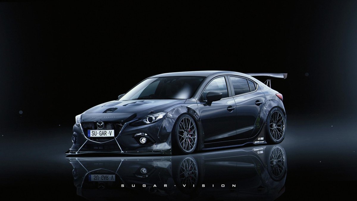 Мазда 3 рокет Банни