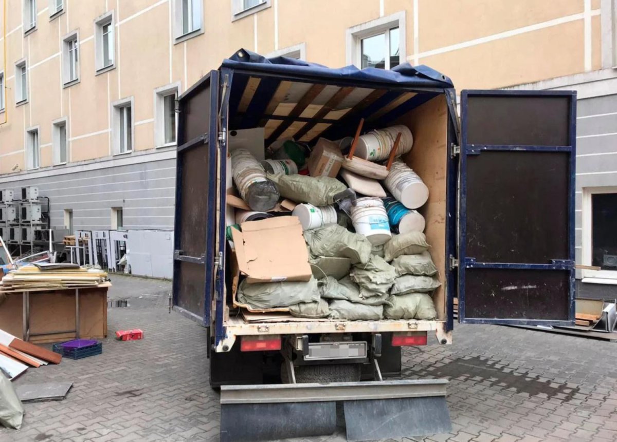 Вывоз мусора Газель грузчики
