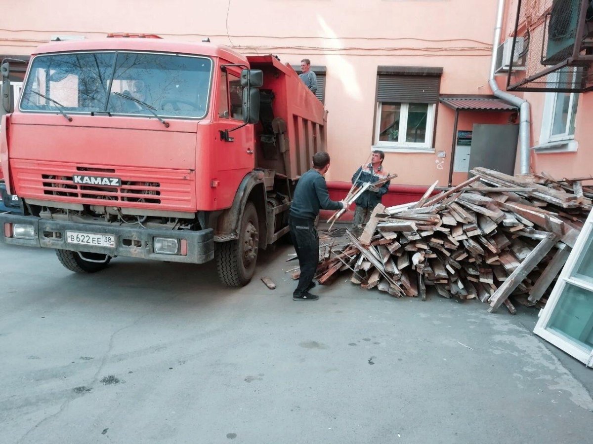 Вывоз строймусора КАМАЗ