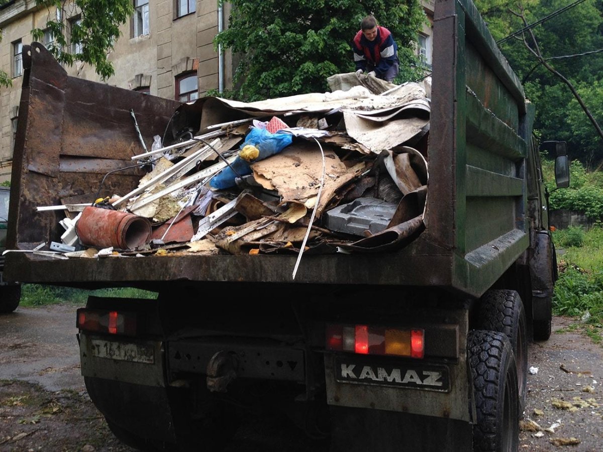 Вывоз строймусора КАМАЗ