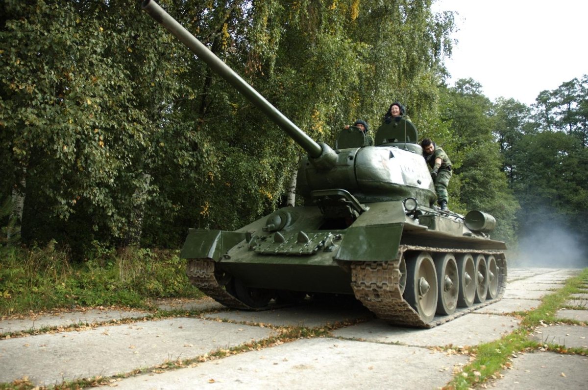 Танк т 34 настоящий