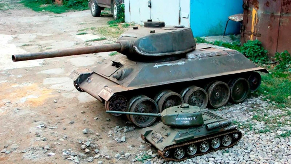 Мангал танк т-34