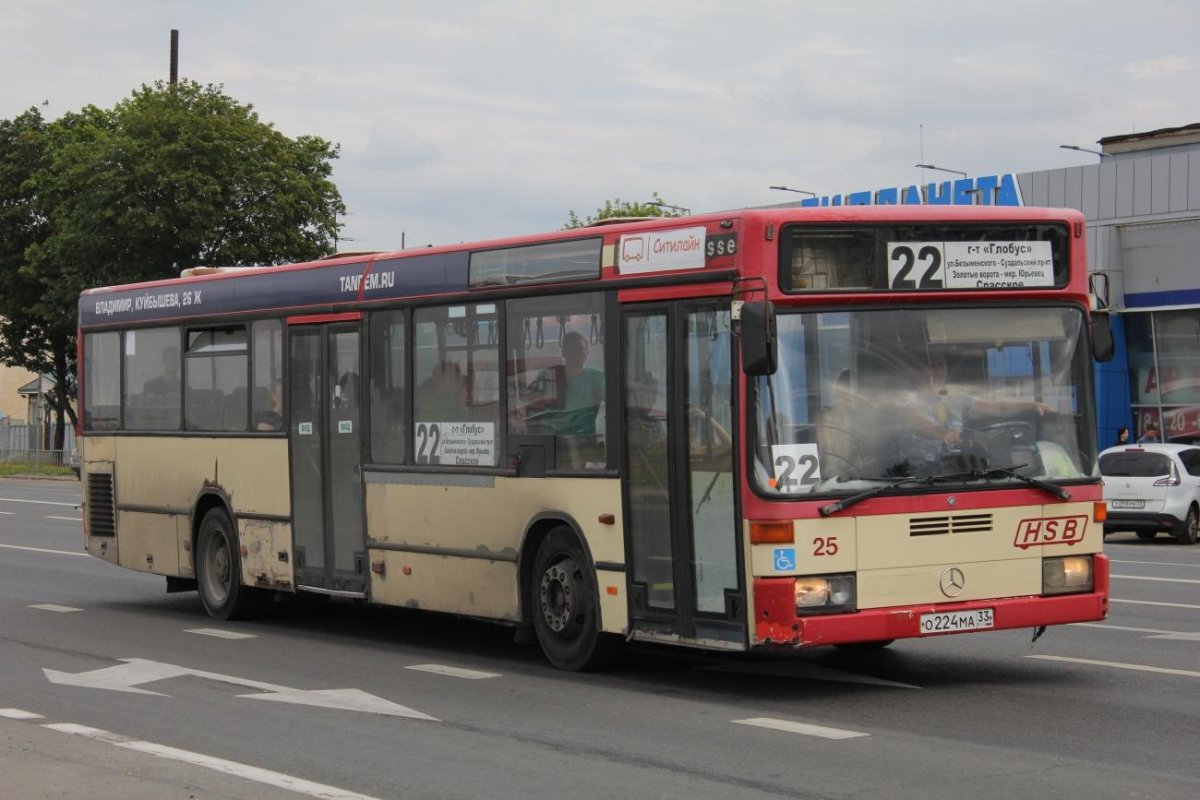 Автобус Владимир о224ма 33-55-55