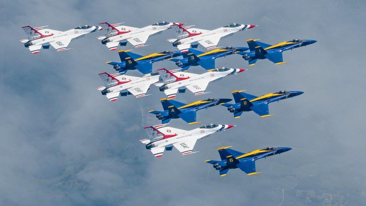 Blue Angels пилотажная группа