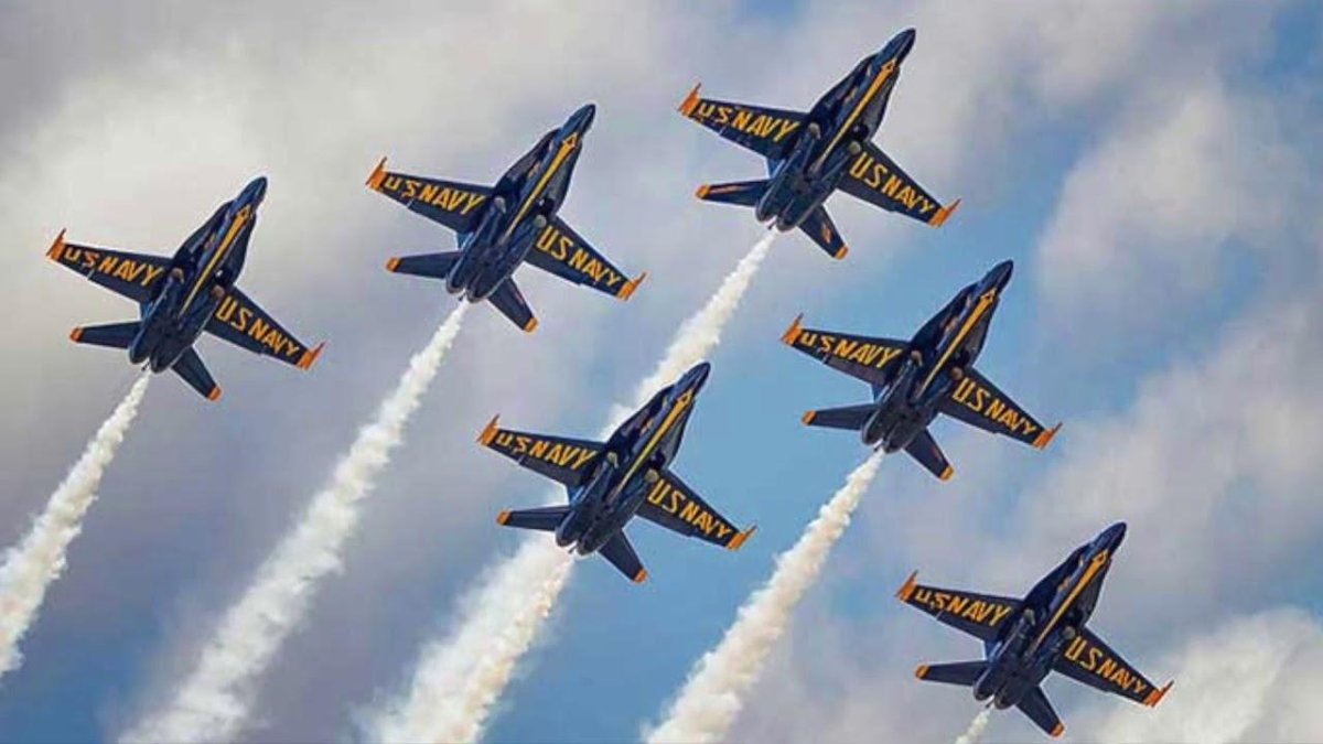 Голубые ангелы пилотажная группа США