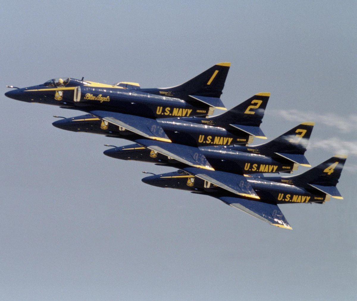 Douglas a-4f Skyhawk Blue Angels