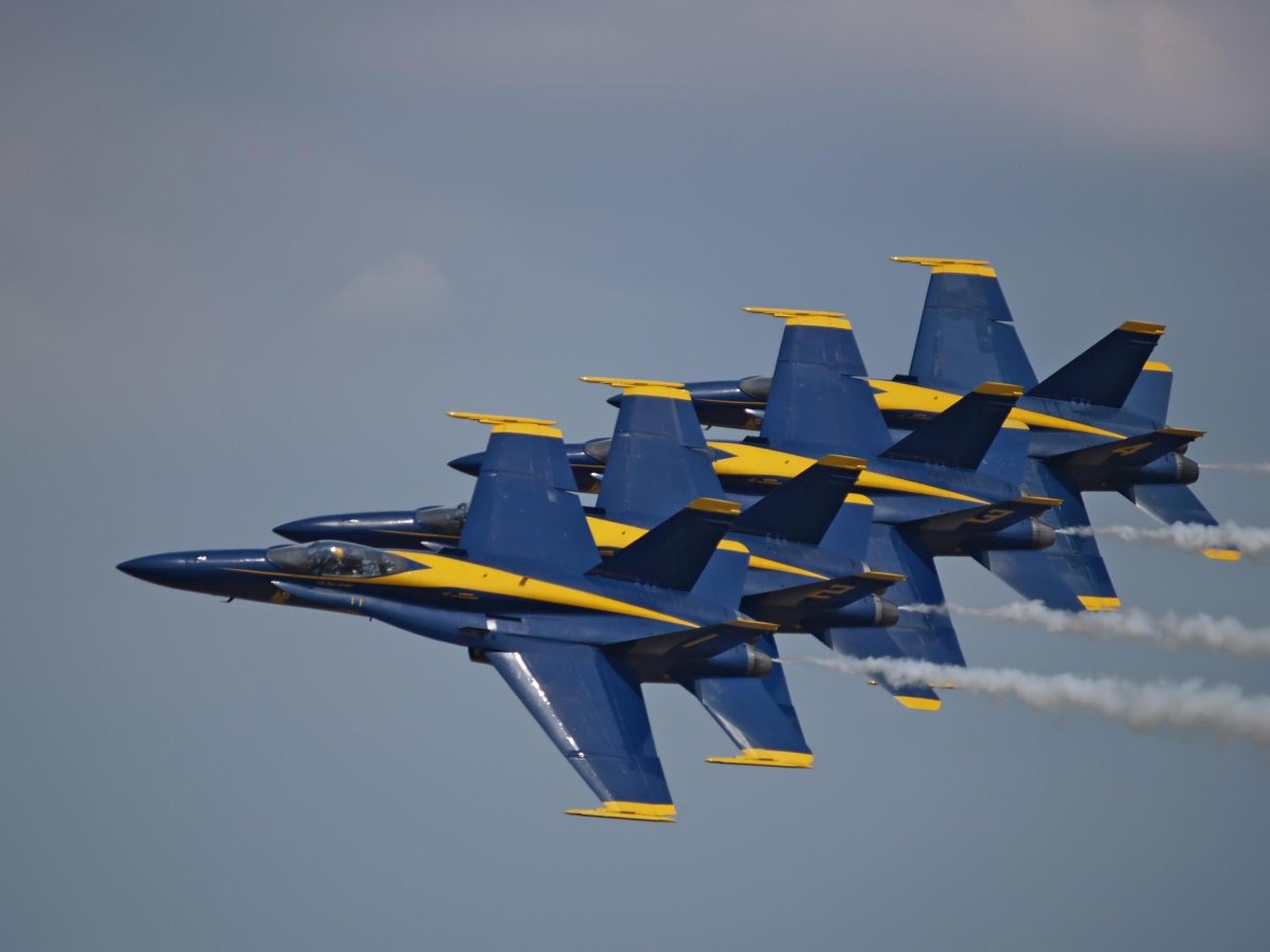 Голубые ангелы пилотажная группа США