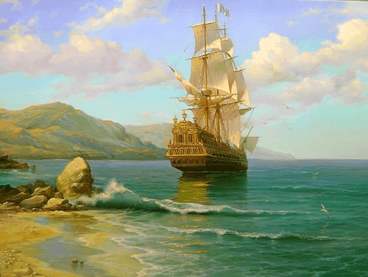 Оноприенко Игорь живопись море