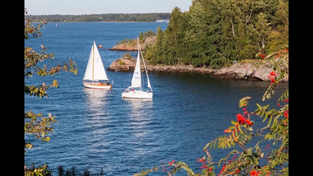 Гавань Ладожское озеро