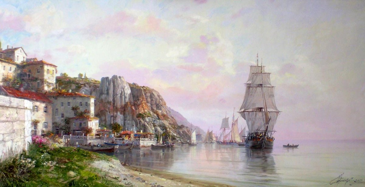 Художник маринист Валерий Черненко