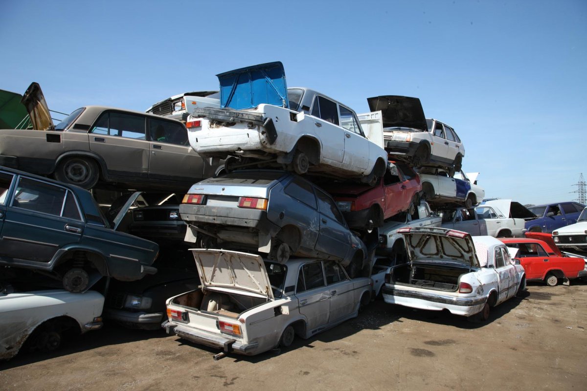 ВАЗ 2114 автосвалка