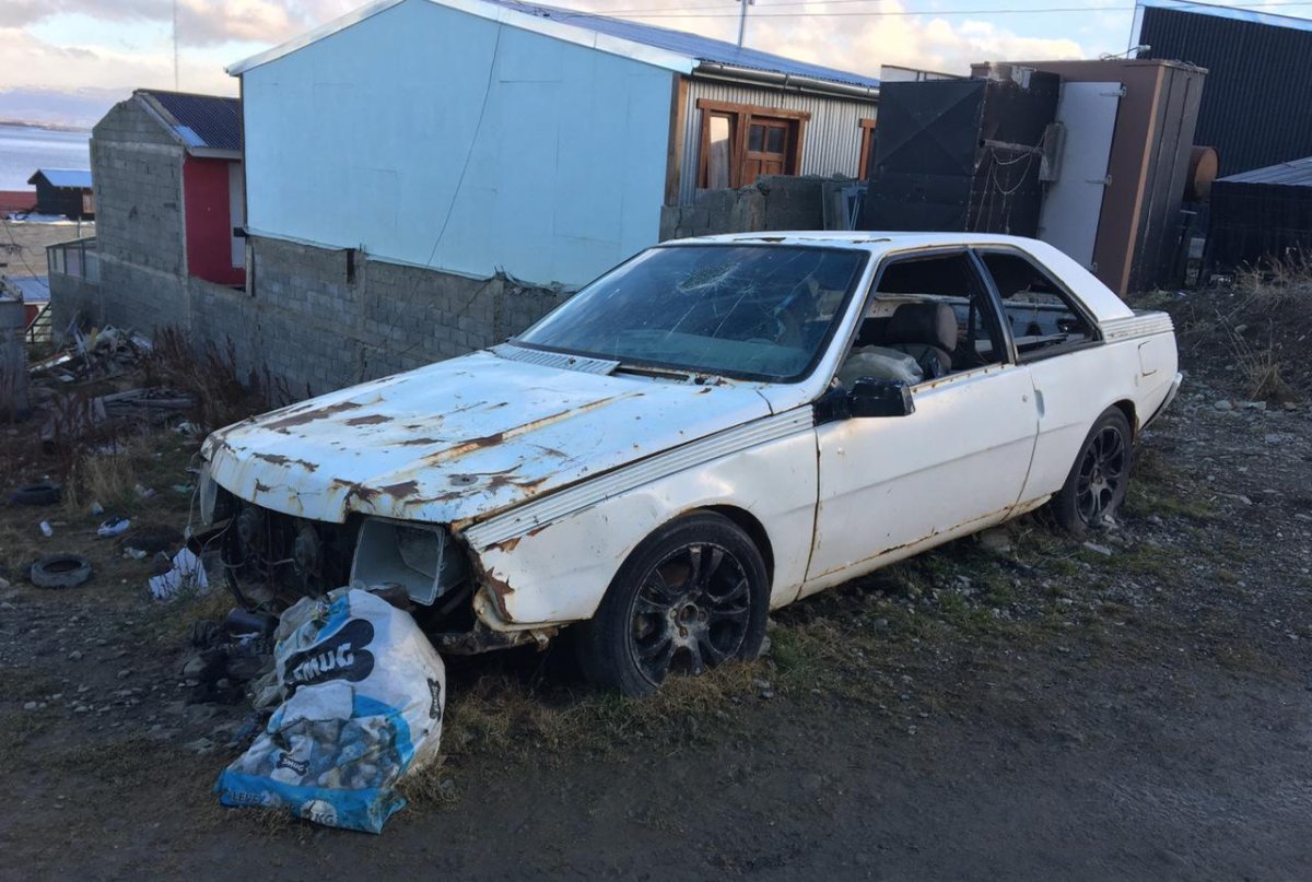 Свалка машин