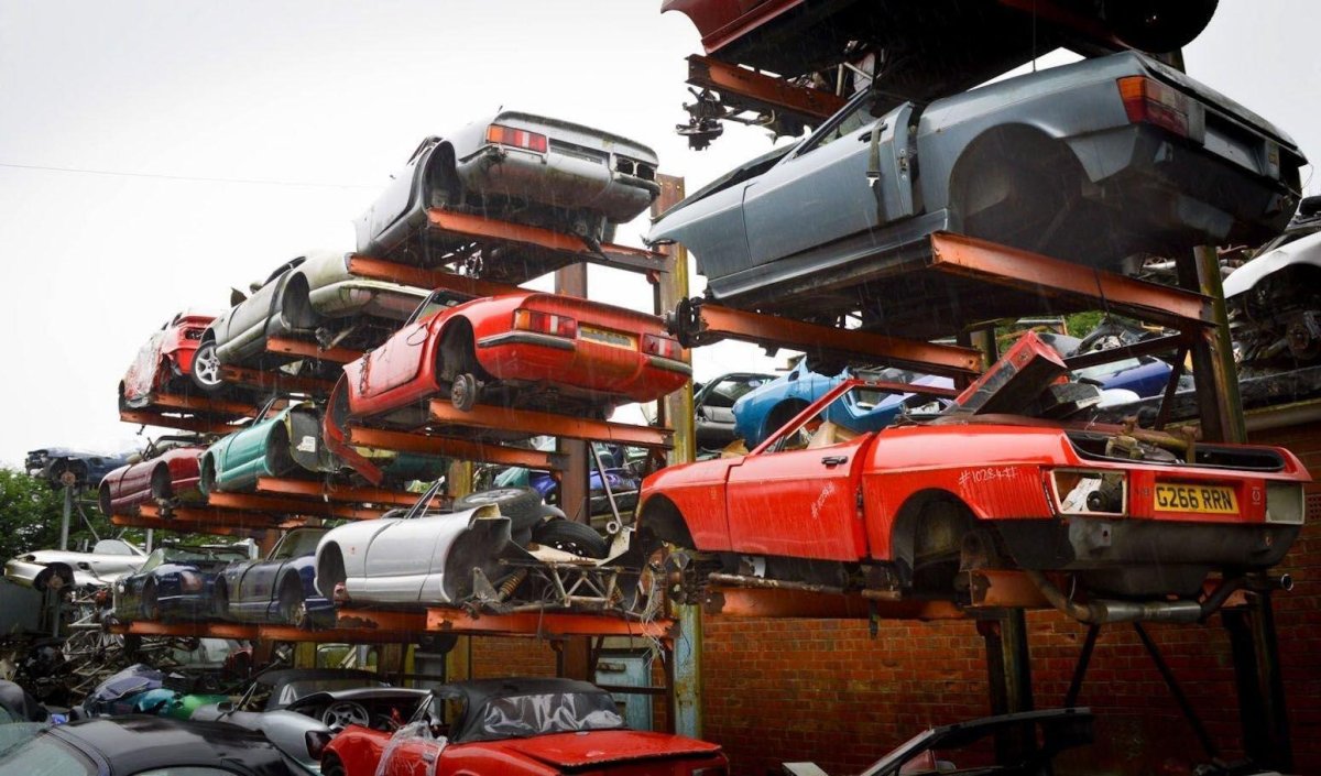 Автосвалка Бентли