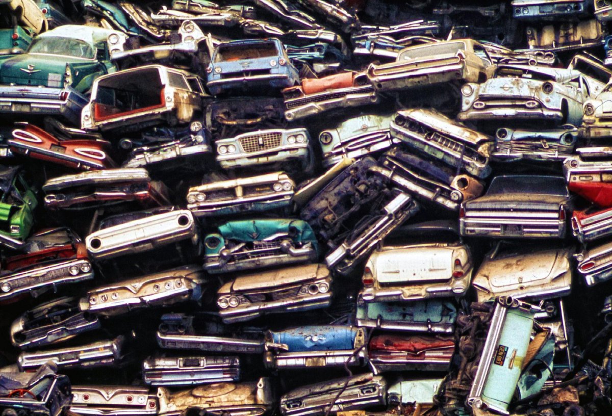 Автосвалка в США