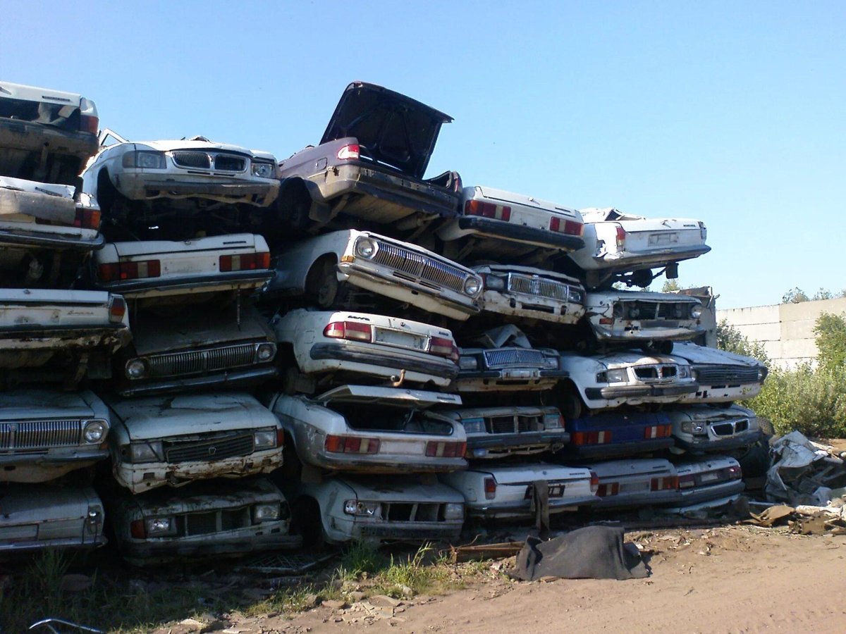 Автосвалка в США 2022