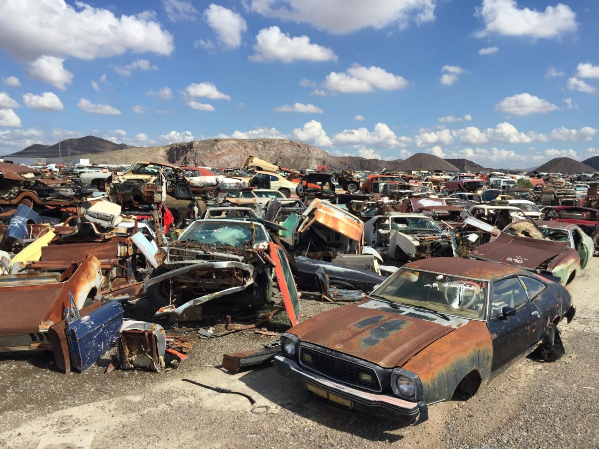 Автосвалка в США 2022