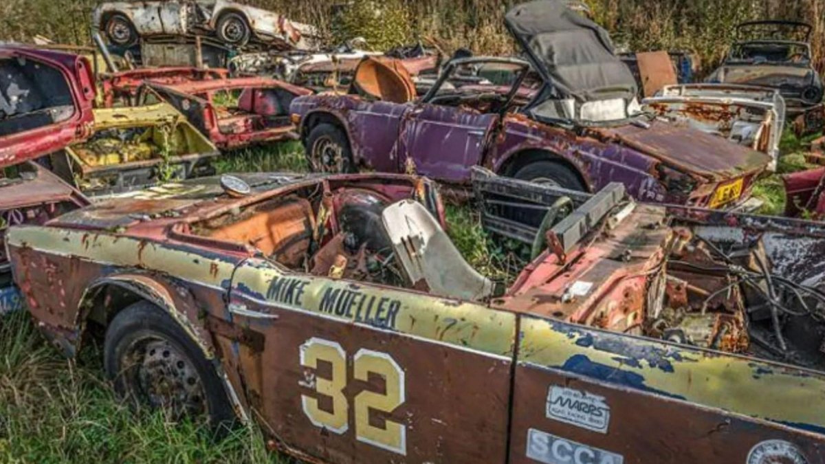 Автосвалка в Японии